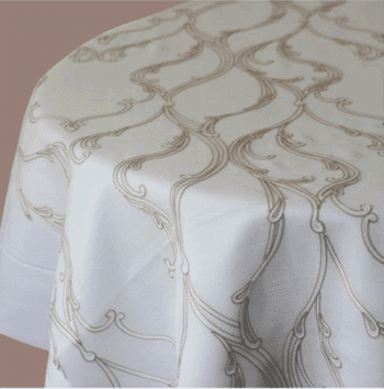 Taupe La Scala Tablecloth Rental