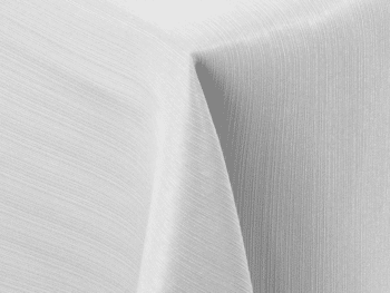 White Bali Tablecloth Rental